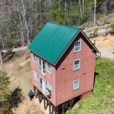 Gatlinburg-Cabin-Gets-a-Stunning-Metal-Roof-Makeover-by-Ramos-Rod-Roofing 0